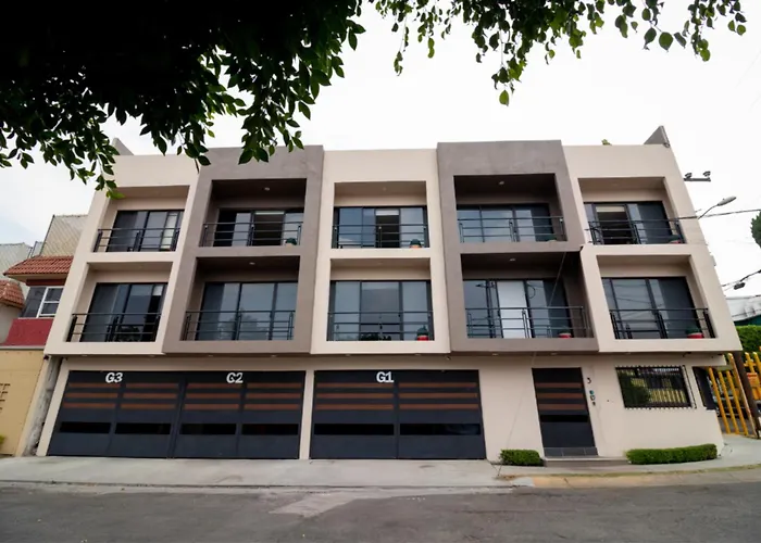 S07 King Premium Tec Cem Con Cocineta Wifi Balcon Parking Terraza Apartment Mexico City