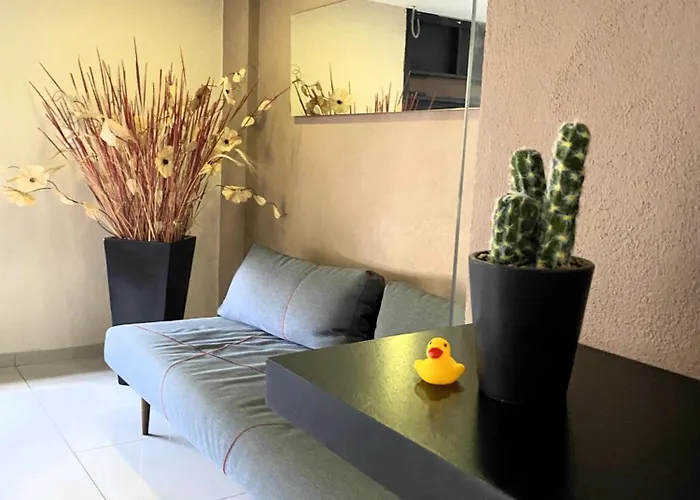 S07 King Premium Tec Cem Con Cocineta Wifi Balcon Parking Terraza Apartment