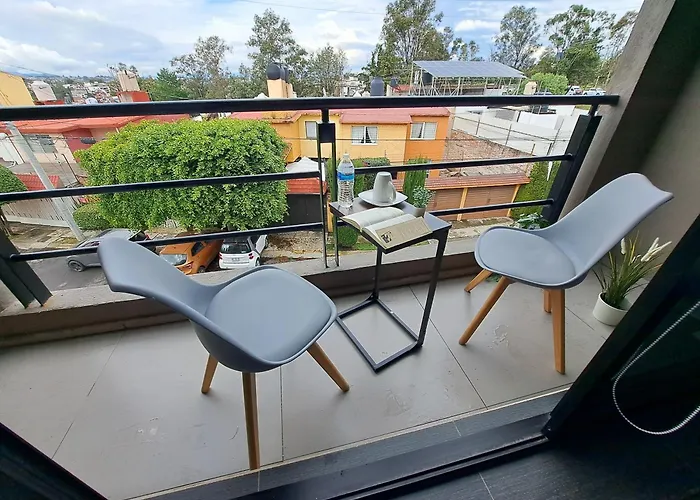 S07 King Premium Tec Cem Con Cocineta Wifi Balcon Parking Terraza Apartment
