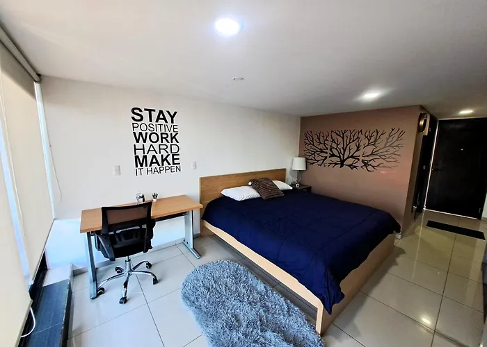 Apartment S07 King Premium Tec Cem Con Cocineta Wifi Balcon Parking Terraza *